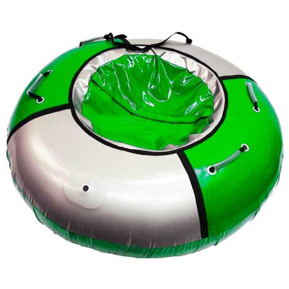 Многоместный Тюбинг  Мега (D-150см) салатовый/серебро